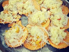 蒜蓉蒸扇贝-贞姨美食·老字号海鲜大排档