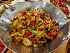 干锅鱿鱼-冶建镜子·老南昌大排档·江西虾王(总店)