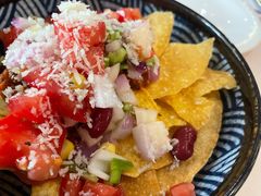 墨西哥玉米片taco配牛油果肉酱-餮熹Tipsea法餐(吉大店)