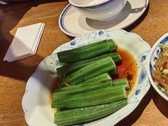 白灼黄秋葵-林四喜·闽南传家菜(鼓浪屿店)