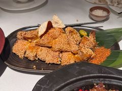 招牌陈皮芝麻脆皮鸡-一川二水•粤川醉(CP静安店)