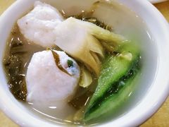 酸菜胜瓜浸墨鱼丸-鸿达渔港