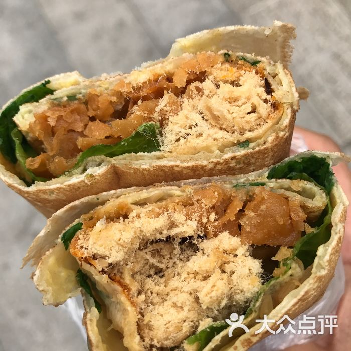 正宗山东沂蒙山杂粮煎饼肉松煎饼图片-北京小吃快餐-大众点评网