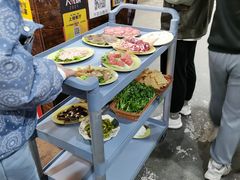 自助取餐区-三千坪超级火锅市场·土灶牛肉火锅