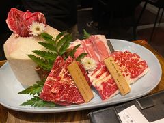 极上和牛拼盘-肉魁屋·烧肉·烧鸟·酒场(高新店)