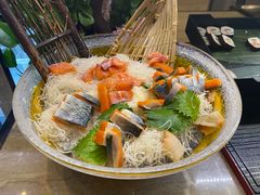 三文鱼刺身-新发展亚太JW万豪酒店·福苑咖啡厅