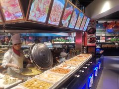 自助取餐区-聚盛源蒸汽海鲜火锅烤肉自助(巨川金海岸购物广场店)