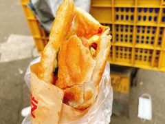 里脊火腿灌饼-神奇的香酥鸡蛋灌饼