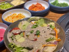 -明洞阿姨·韩式酱蟹烤肉·创意料理(三元桥店)