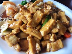 虾仁豆腐-牟传仁饭庄(星海店)