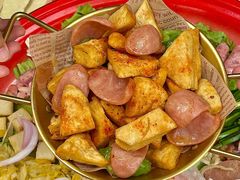-陈叉子钢盆烤肉(中原万达店)