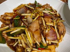 老头儿拿手炒腰花-老头儿油爆虾(金鹰世界店)