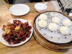 椒香虾仁爆鸡球-陈傻子餐厅(世纪都会店)
