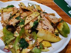 菠萝芒果拌苦瓜-老滇山寨•云南特色菜•地方菜•民族风情歌舞表演(金碧店)