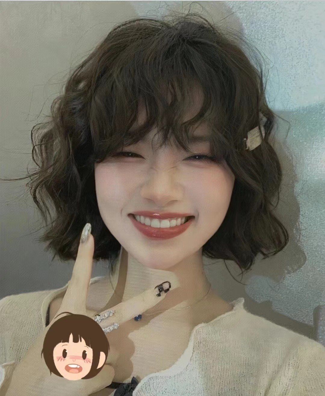 尴尬期卷发\n留长头发的必经之路#无锡#无锡剪发#无锡理发店#发型师