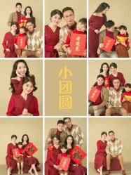 -时光纪亲子全家福照相馆(静安店母女写真父母纪念照)
