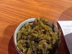 雪菜肉丝-老上海·金牌黄鱼馄饨面(田子坊店)