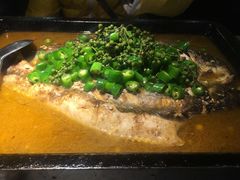 -探鱼·鲜青椒爽麻烤鱼(苏宁广场店)