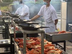 自助取餐区-海角轩·三亚文华东方酒店