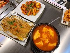海鲜辣豆腐汤-白玉·朝鲜族烤串(南山店)
