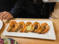 蒜香煎大虾-普拉那啤酒坊Paulaner(凯宾斯基饭店)