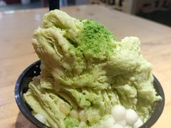 雪花冰（抹茶味）-串妹花式冰粉(乐山总店)