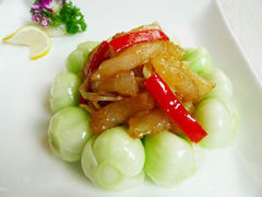 葱烧蹄筋-栈桥王子饭店-风味餐厅