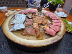 -老姐石板烧烤+铜炭火锅(总店)