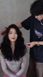 -I+造型烫发染发