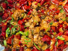 铁板猪脑花-盱眙虾神於氏龙虾(夫子庙红街店)