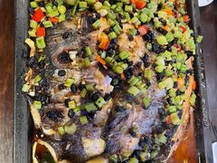 豆豉鱼-江边城外烤全鱼(方庄时代购物中心店)