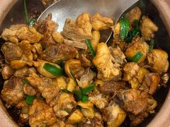 沙姜焗鸡煲-大唐靓汤江门私房菜(景田店)