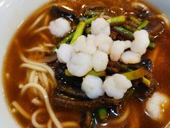 虾爆鳝面-奎元馆.百年奎元.非遗传承(西湖边的解放路店)