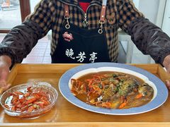 -七的湖·晚芳亭·阳澄湖农家菜·大闸蟹(莲花岛店)