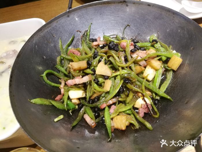 卜家野鱼馆(松木场店)干锅南肉芸豆丝图片 - 第17张