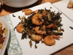 普洱茶香酥虾-云海肴·汽锅鸡·云南菜(广安门天虹店)