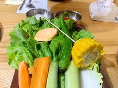 蔬菜拼盘-姜虎东白丁烤肉(苏州中心店)