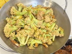 干炒有机菜花-松云居