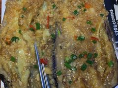 烤茄子-三个蒙古大叔羊肉串(大宁店)