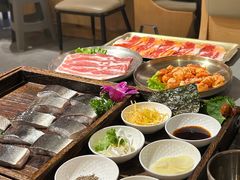 -围炉肉舍•炭烤活鳗•丹东海鲜烤肉(步行街店)