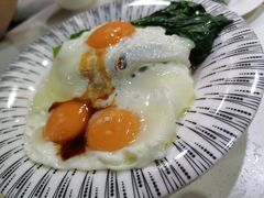 火腿双蛋汤公仔面-锦园春香港茶餐厅(西海湾旗舰店)