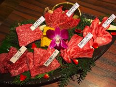 松阪牛肉拼盘-松阪牛焼肉M(法善寺横丁店)