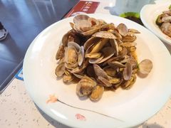 辣炒花蛤-巧克力渔家.小船海鲜胶东菜(万平口店)