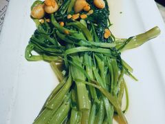 豆酱扒通菜-绿茶餐厅(乐峰广场店)