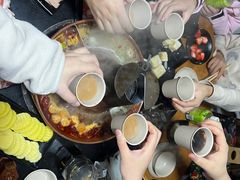 -果松木炭酸菜铜火锅·外婆参鸡汤