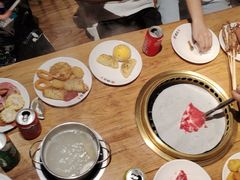 -韩京炭火烤肉自助料理(柯桥万达店)