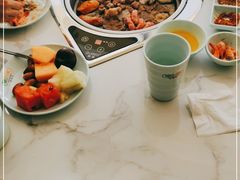 -绿岛港轩海鲜烤肉涮锅自助餐厅