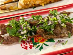 炭烧鲜牛肉串-辉记炭烧海鲜大排档·老字号(福田店)