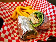 烤鸡肉沙瓦玛卷饼-UMAMI乌玛米披萨·汉堡·清真Halal(红岭北店)