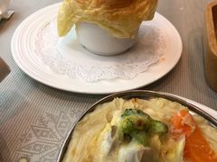 酥皮蘑菇汤-小白桦西餐厅